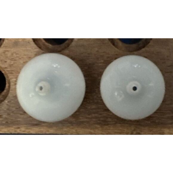 Doll Eyes 22 mm Solid Glass Round Shaped in Brown By Playhouse - Picture 6 of 6